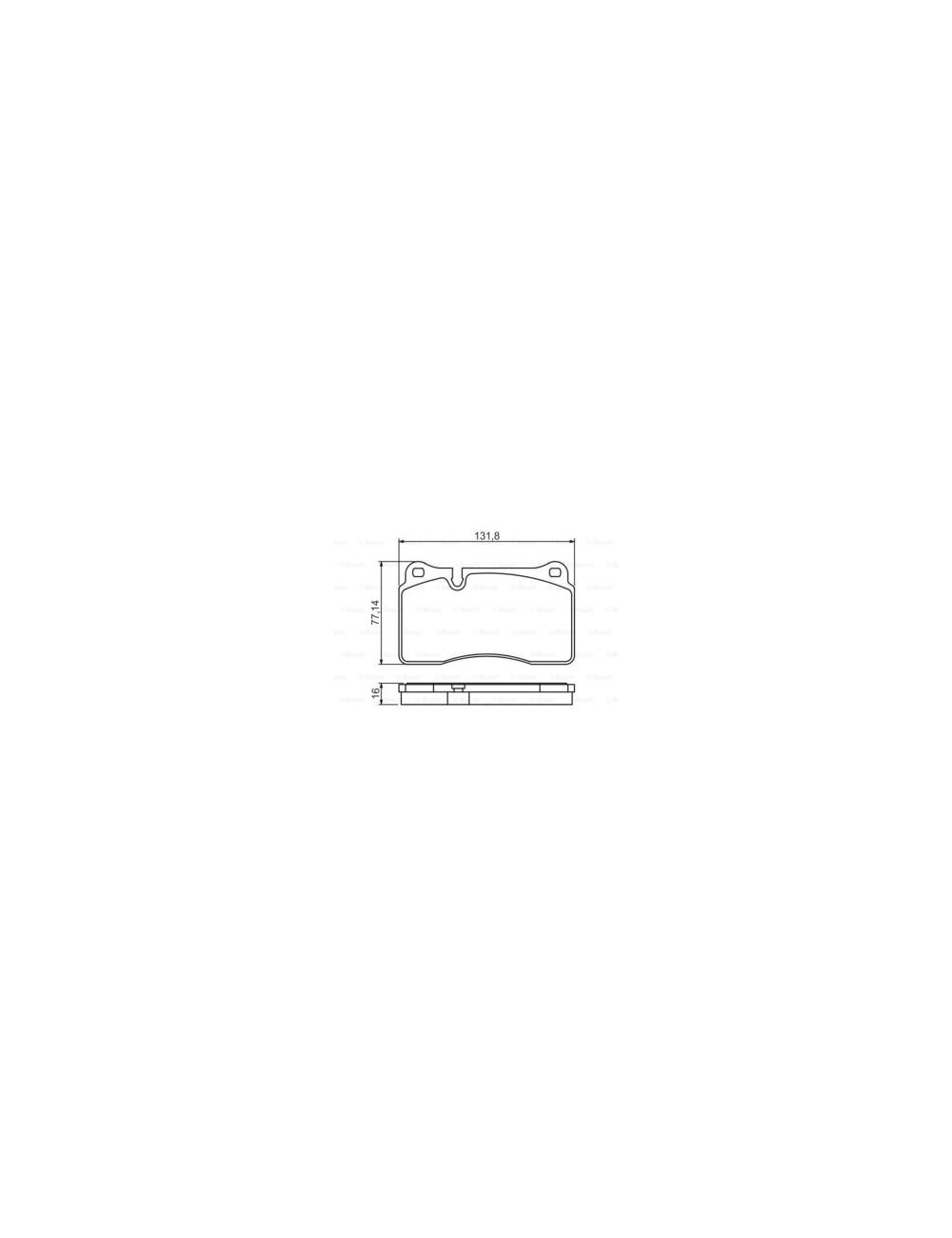 PLAQ FREIN BP1143 PLAQ FREIN BP1143