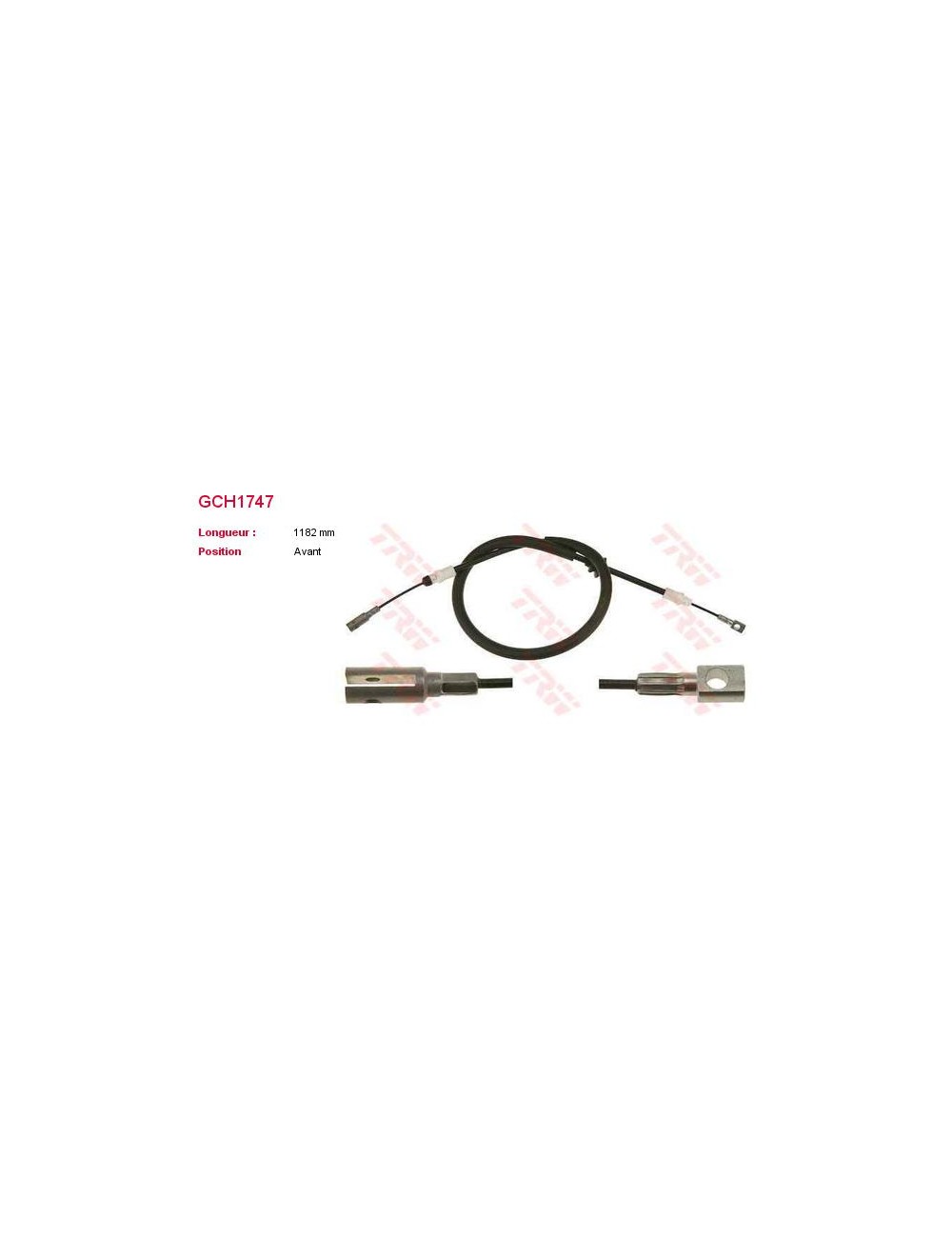 CABLE DE FREIN