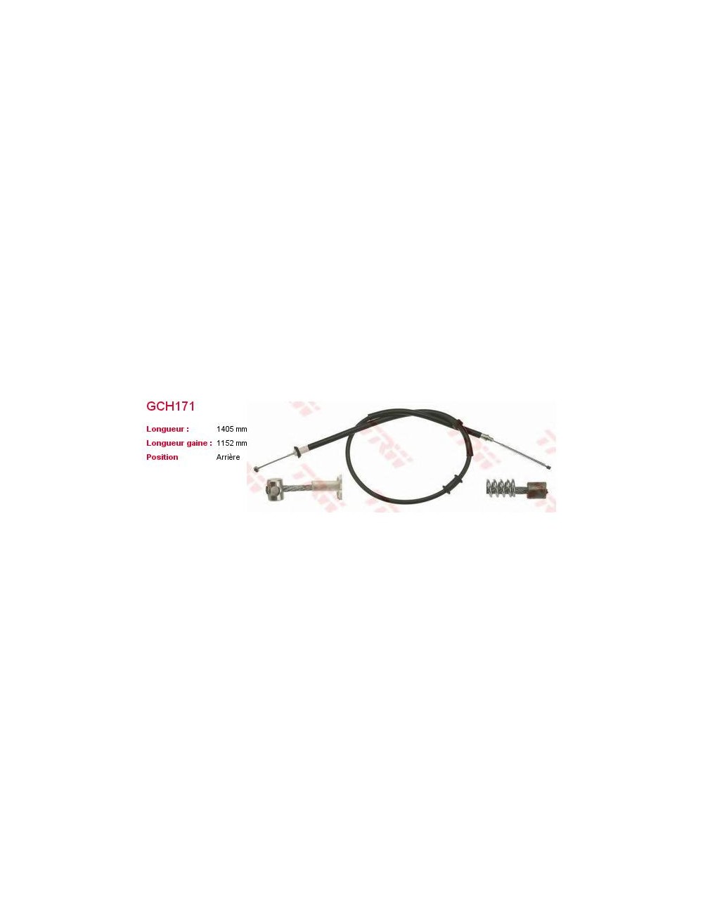 CABLE DE FREIN