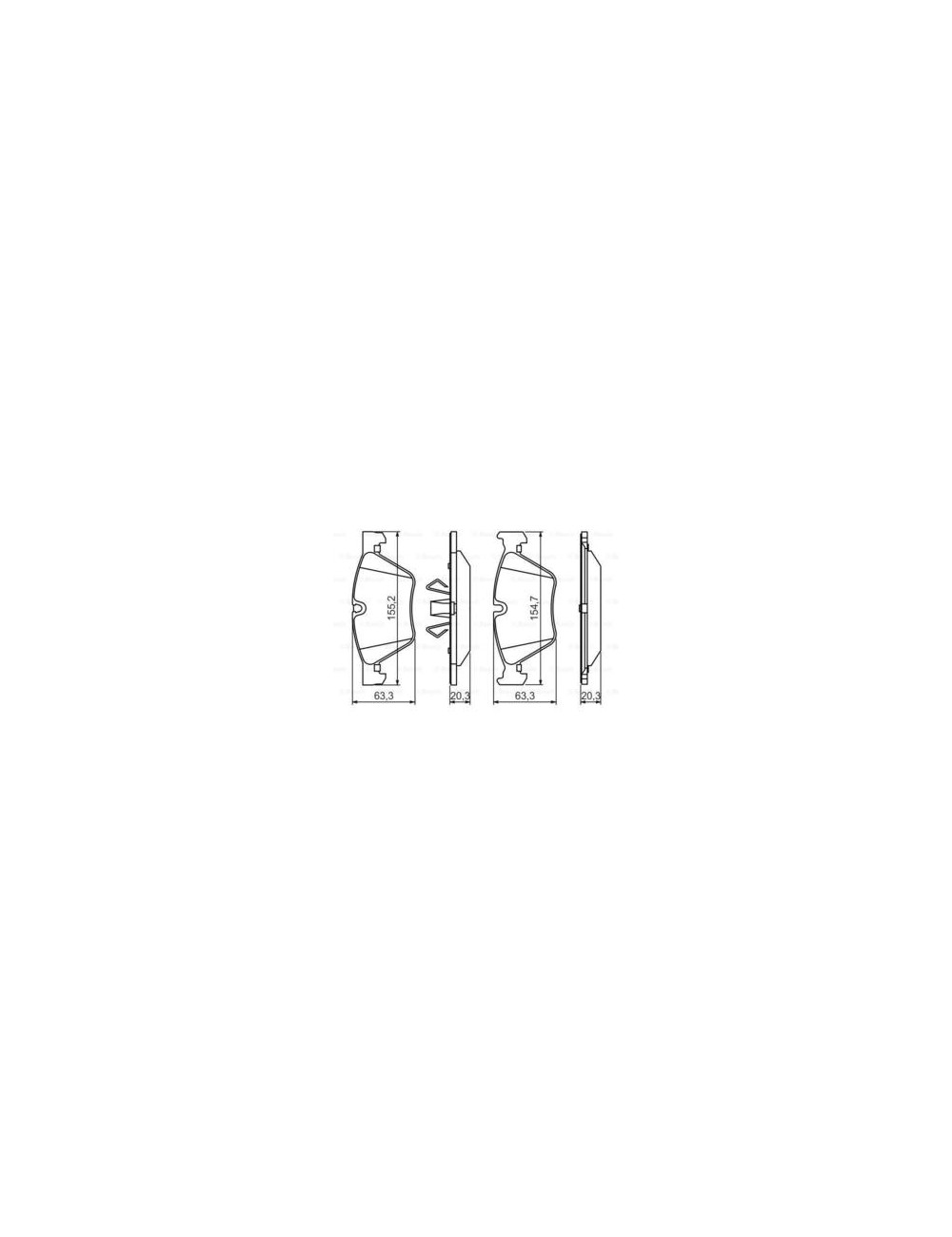 PLAQ FREIN BP1027 PLAQ FREIN BP1027