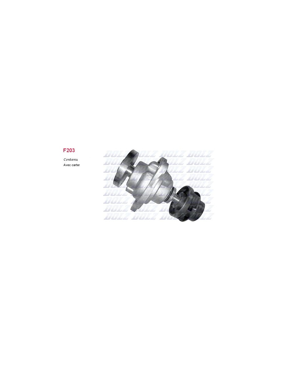 POMPE A EAU FORD KA ROCAMZETEC POMPE A EAU FORD KA ROCAMZETEC