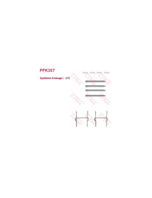 KIT ACCESSOIRES PLAQUETTES