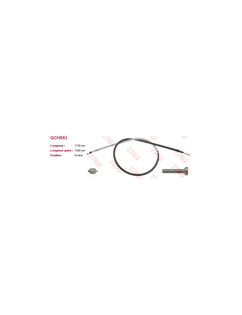 CABLE DE FREIN