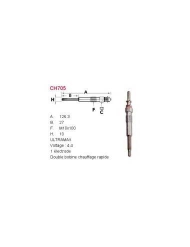 BOUGIE DE PRECHAUFFAGE