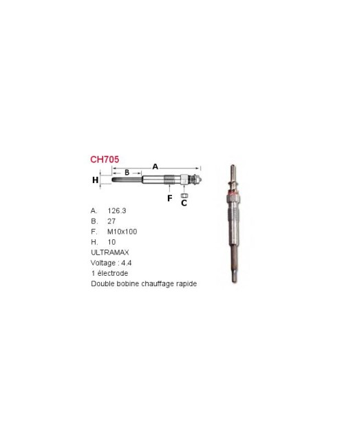 BOUGIE DE PRECHAUFFAGE