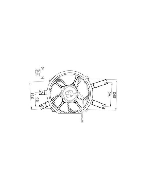 GMV - MITSUBISHI L200 2.5D 97 FAN C