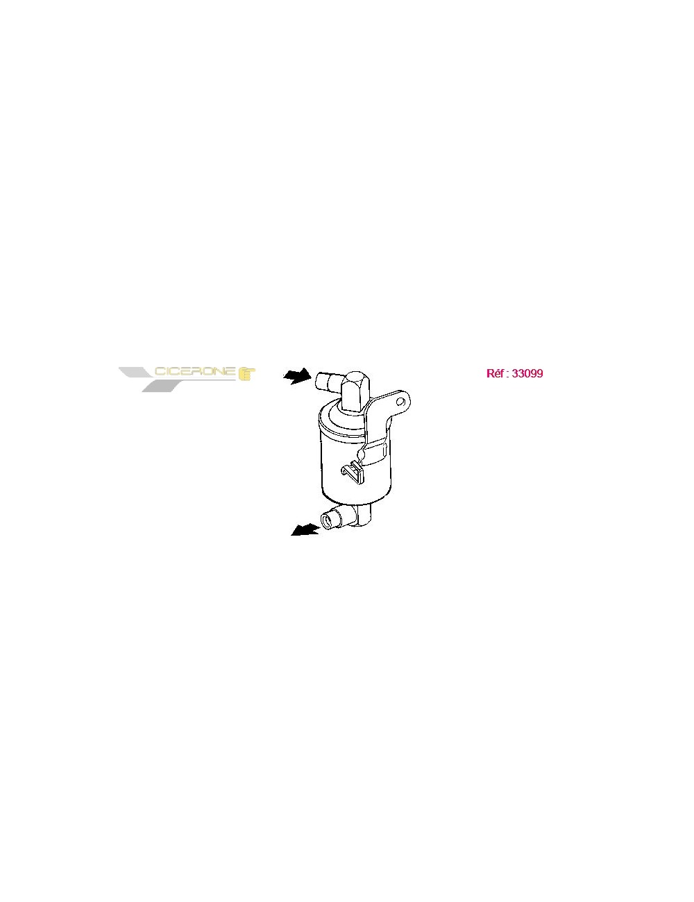 DESH - PEUGEOT 306 2.0D 93 RECEIVER