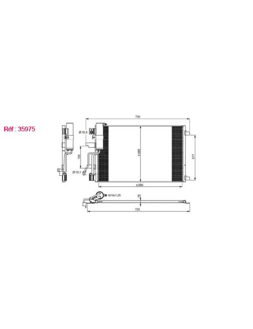 COND - NISSAN QASHQAI 2.0D 07 CONDE