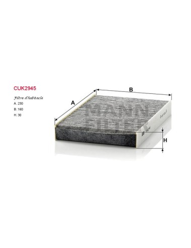 FILTRE A HABITACLE