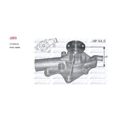 POMPE A EAU JEEP JR775047