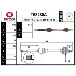 TRANSMISSION / FORD TRANSIT