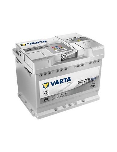 BATT VART SILVER DYN AGM  60AH 680A