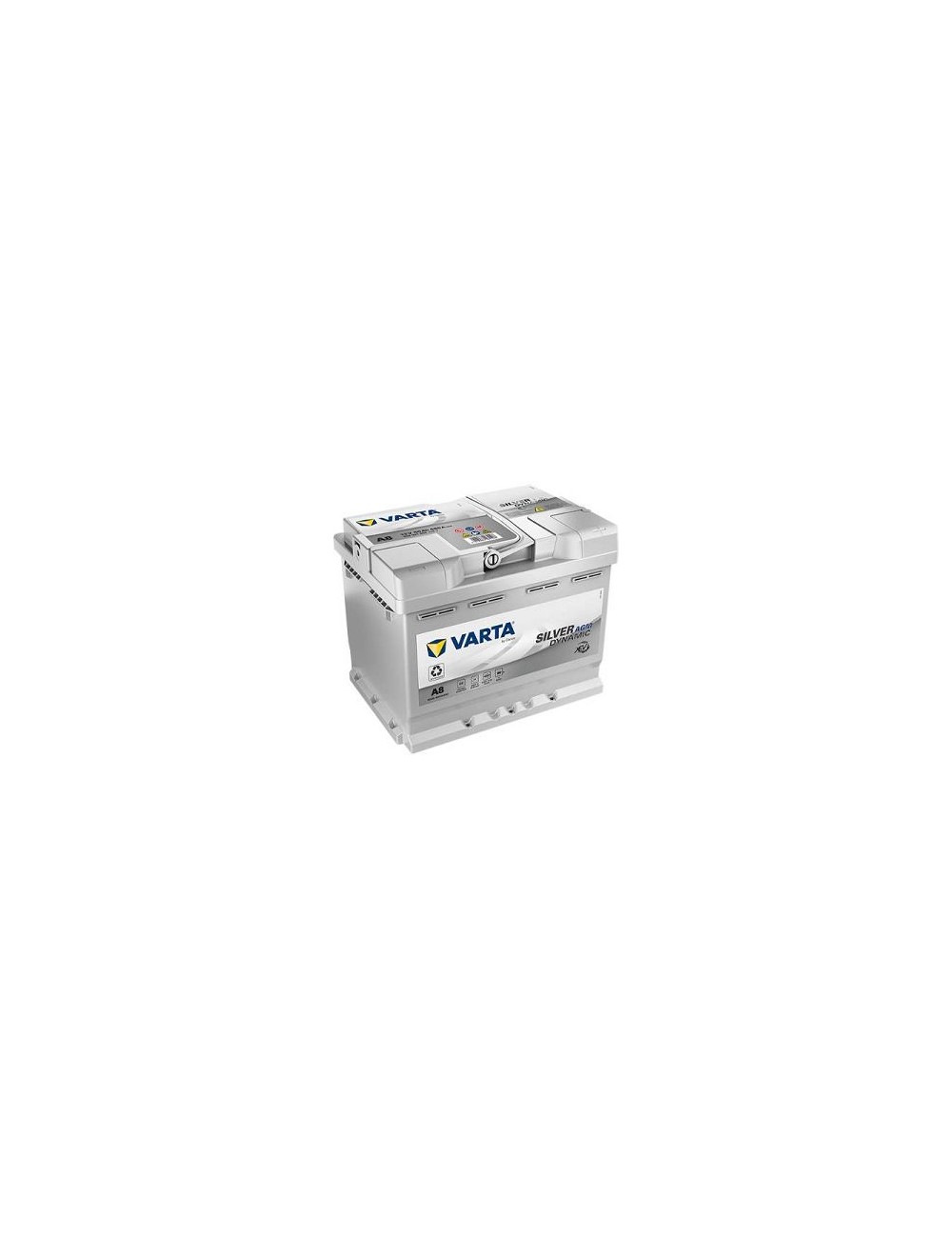 BATT VART SILVER DYN AGM 60AH 680A BATT VART SILVER DYN AGM 60AH 680A