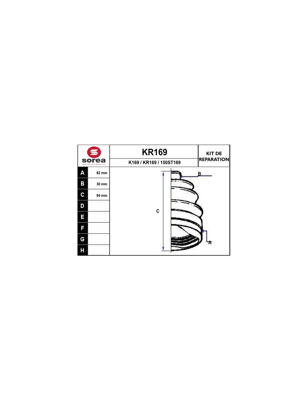 KIT REPARATION / NISSAN KIT REPARATION / NISSAN