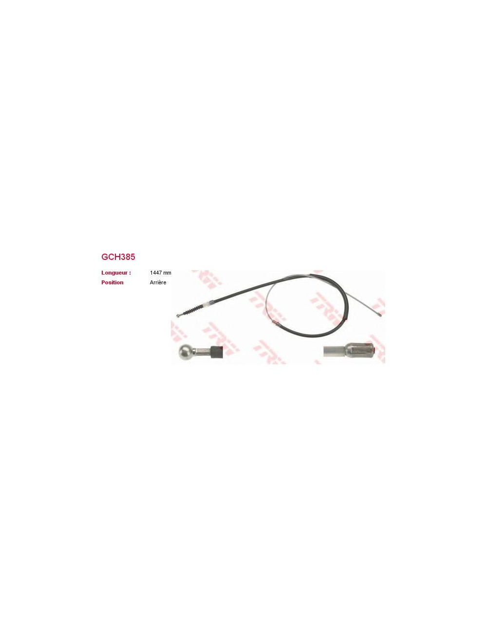 CABLE DE FREIN CABLE DE FREIN