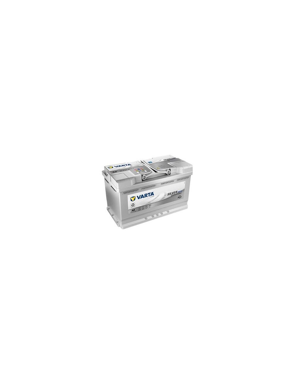 BATT VART SILVER DYN AGM 80AH 800A BATT VART SILVER DYN AGM 80AH 800A