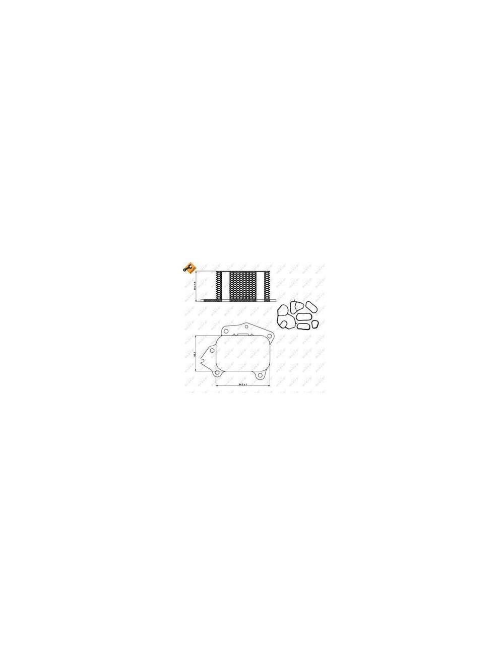 RH - PEUGEOT 207 1.6D 06 OILCOOLERS RH - PEUGEOT 207 1.6D 06 OILCOOLERS