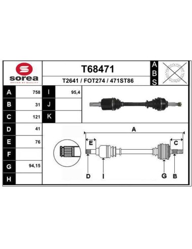 TRANSMISSION / FORD TRANSIT CUSTOM 2,2TD