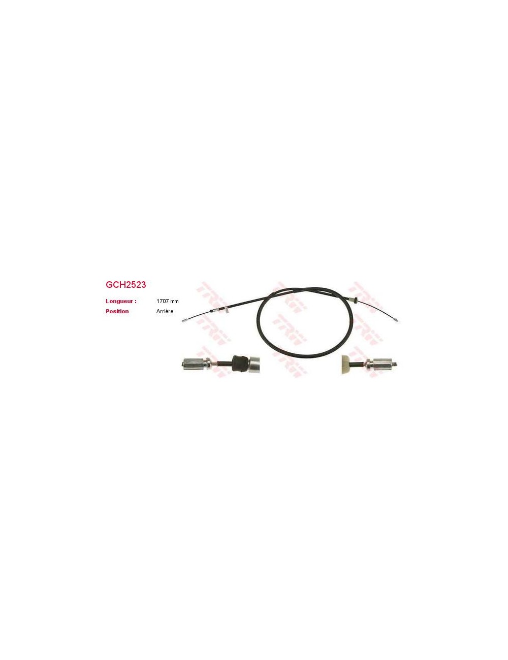 CABLE DE FREIN