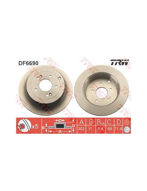 PAIRE DE DISQUES