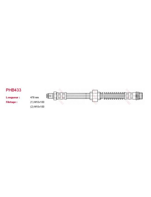 FLEXIBLE DE FREIN