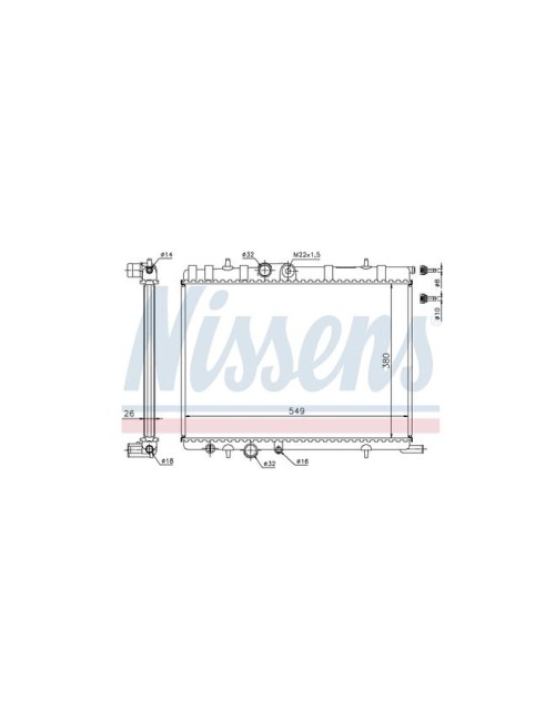 RAD.MOT CITROEN BERLINGO (1997) 1.6