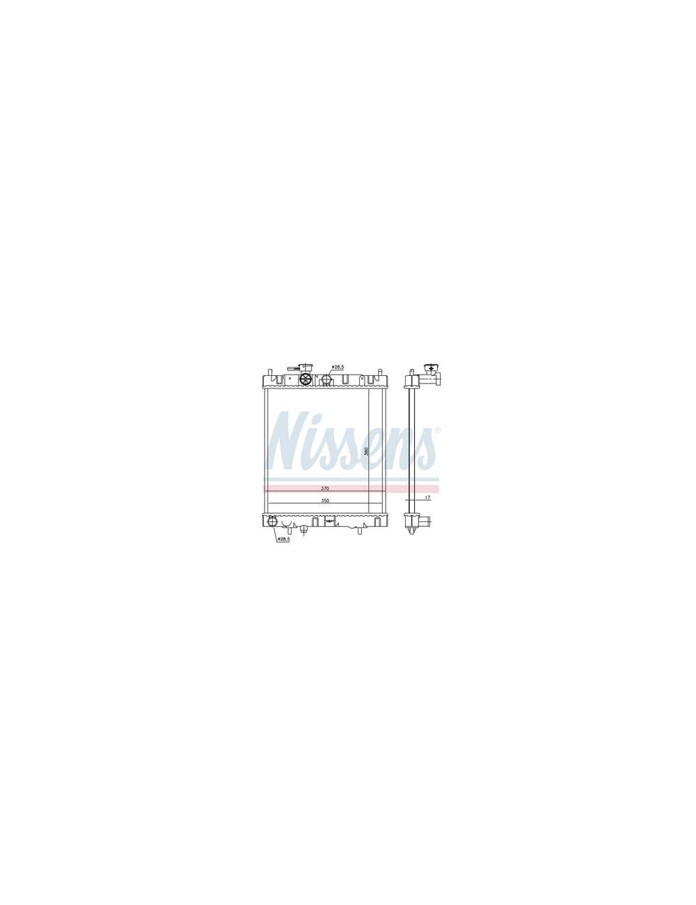 RAD.MOT NISSAN MARCH (1993) 1.3 RAD.MOT NISSAN MARCH (1993) 1.3