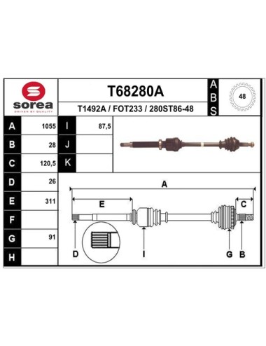 TRANSMISSION / FORD TRANSIT