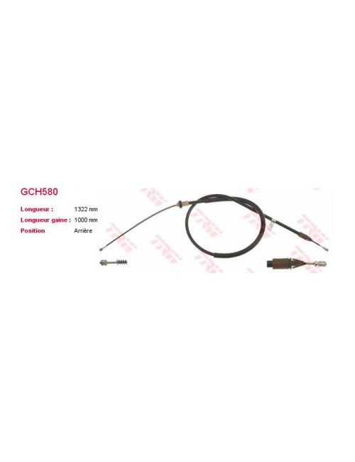 CABLE DE FREIN