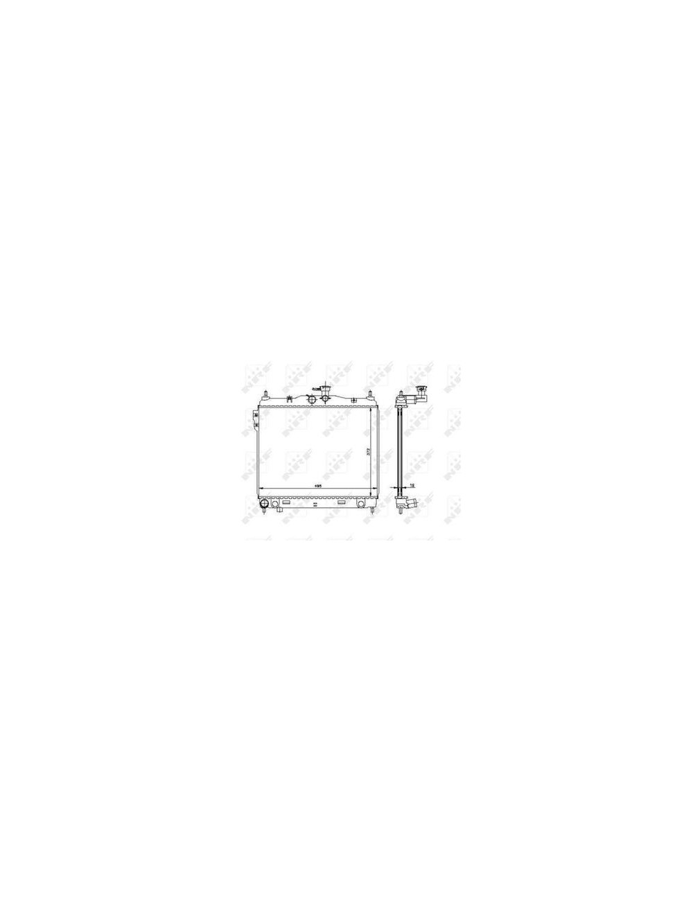 RAD - HYUNDAI GETZ 1.1 02 RADIATOR RAD - HYUNDAI GETZ 1.1 02 RADIATOR