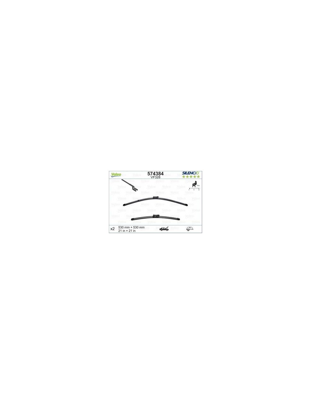 SILENCIO VF328 x2 Fabia 2, Roomster SILENCIO VF328 x2 Fabia 2, Roomster