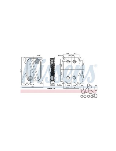 RAD.HUILE FIAT ALBEA (1997) 1.3 JTD