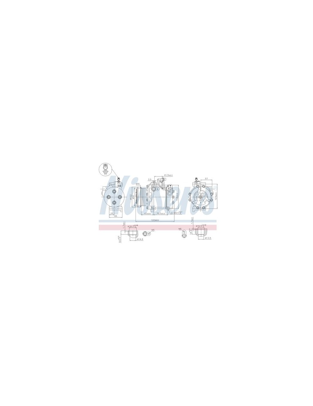 COMP.CLIM FIAT SEDICI (2006) 1.6 VV COMP.CLIM FIAT SEDICI (2006) 1.6 VV