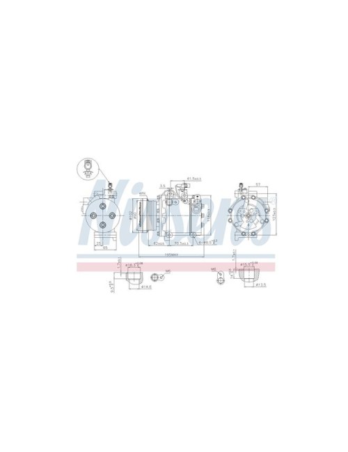 COMP.CLIM FIAT SEDICI (2006) 1.6 VV