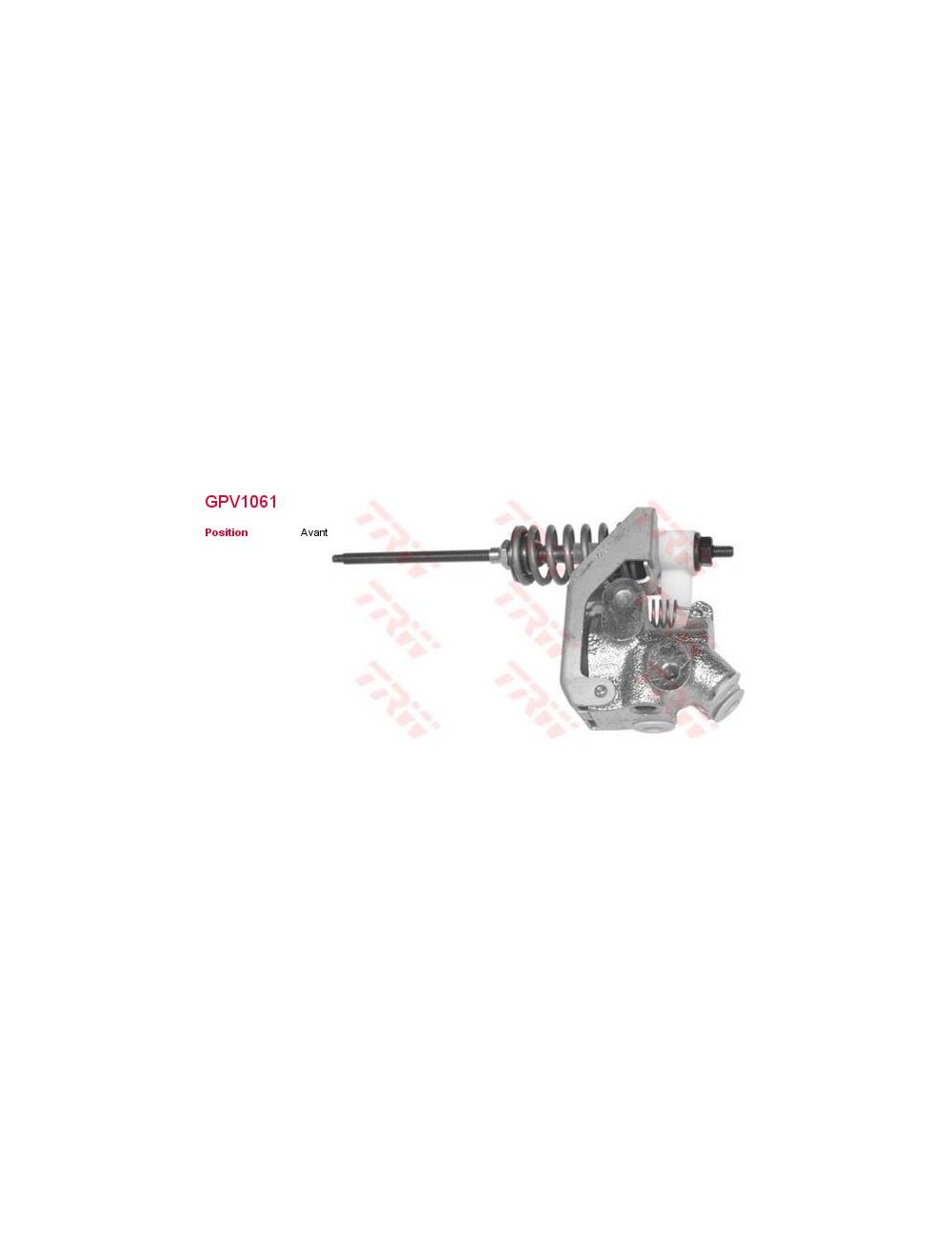 REGULATEUR DE FORCE DE FREINAGE REGULATEUR DE FORCE DE FREINAGE