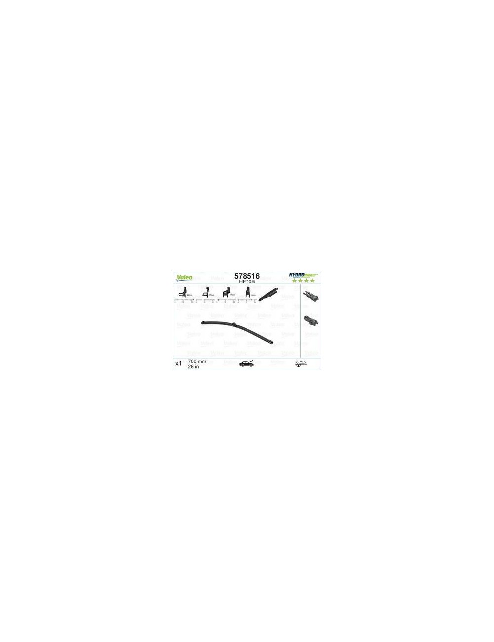 HYDROCONNECT Uniclick HF70B x1 70cm HYDROCONNECT Uniclick HF70B x1 70cm