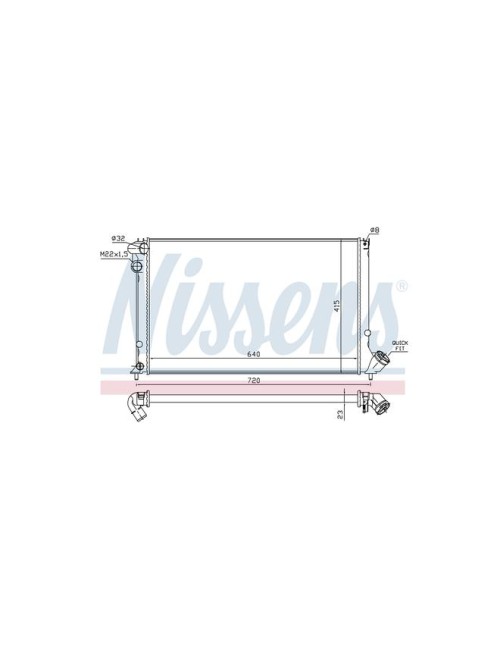 RAD.MOT PEUGEOT 406 (1996) 1.8