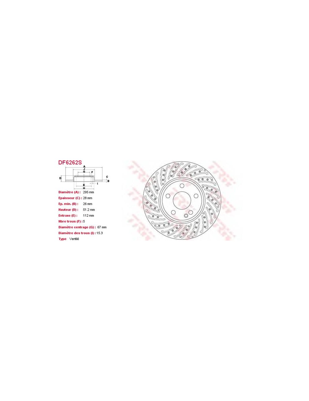 DISQUE UNITAIRE DISQUE UNITAIRE