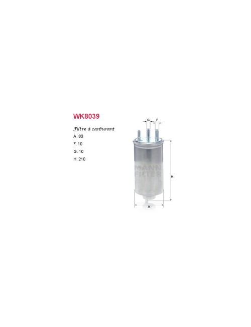 FILTRE A CARBURANT