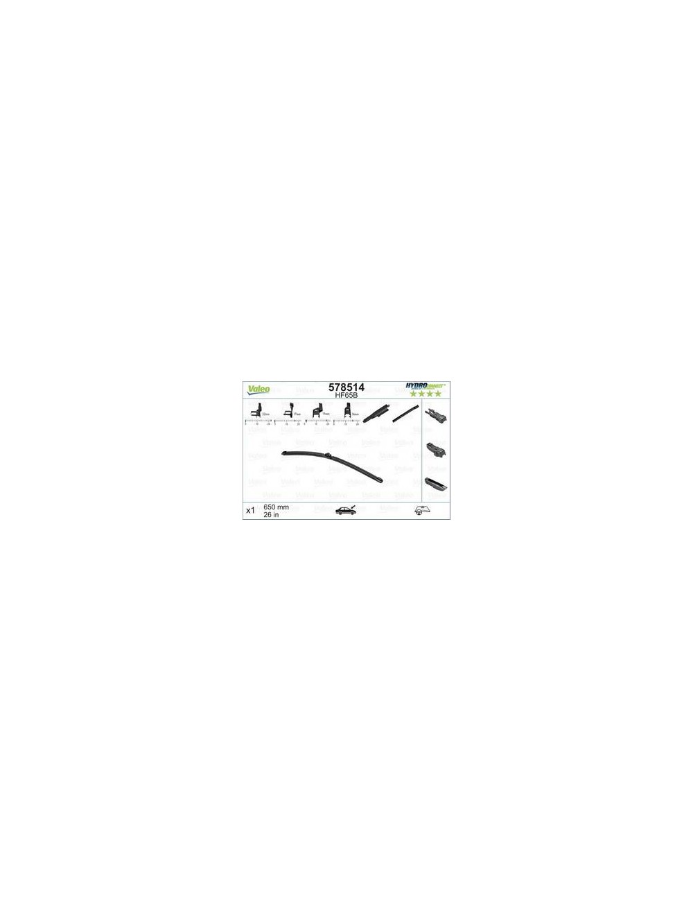 HYDROCONNECT Uniclick HF65B x1 65cm HYDROCONNECT Uniclick HF65B x1 65cm