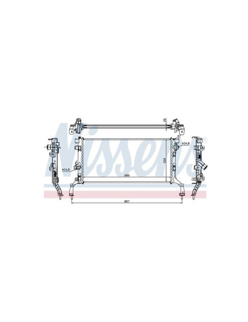 RAD.MOT RENAULT LAGUNA (2008) 1.5 D