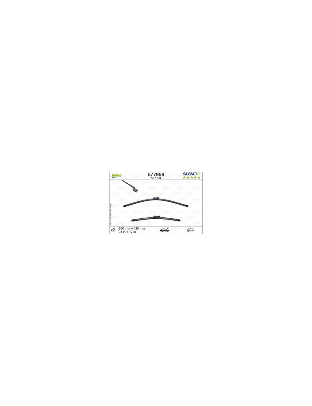 SILENCIO VF958 x2 Berlingo 3, Partner 3 SILENCIO VF958 x2 Berlingo 3, Partner 3