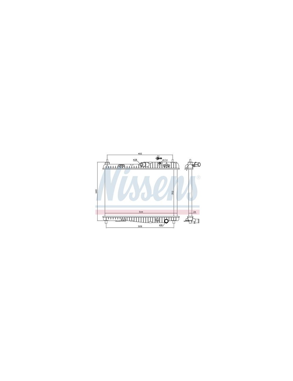 RAD.MOT FORD FIESTA VAN (2009) 1.2 RAD.MOT FORD FIESTA VAN (2009) 1.2