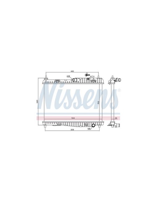 RAD.MOT FORD FIESTA VAN (2009) 1.2
